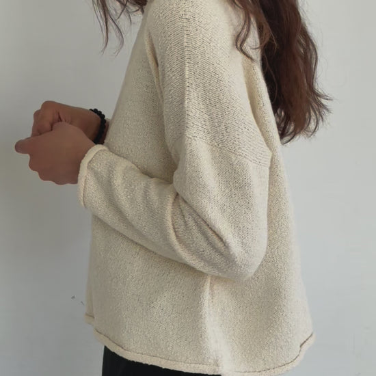 Mariel Pullover Ivory