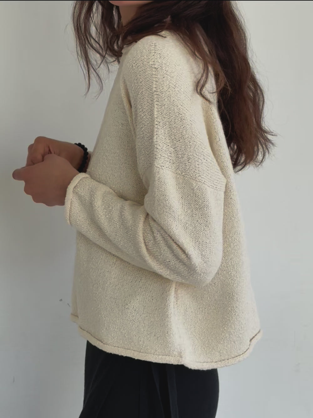 Mariel Pullover Ivory