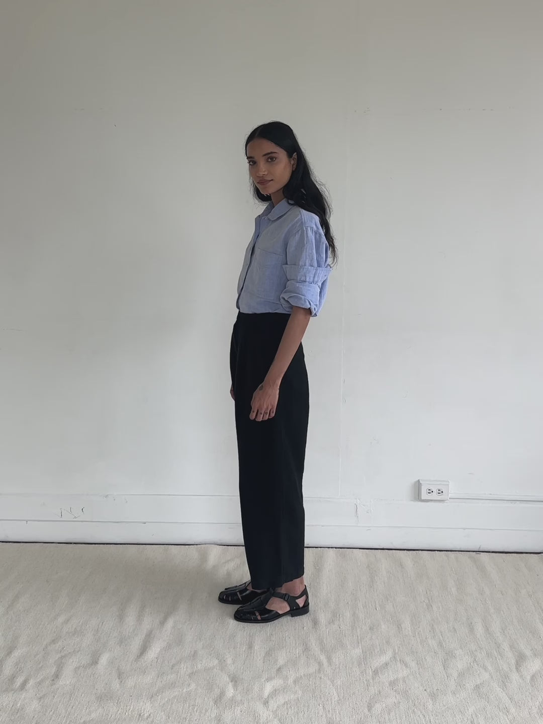 Andy Trouser in Noir