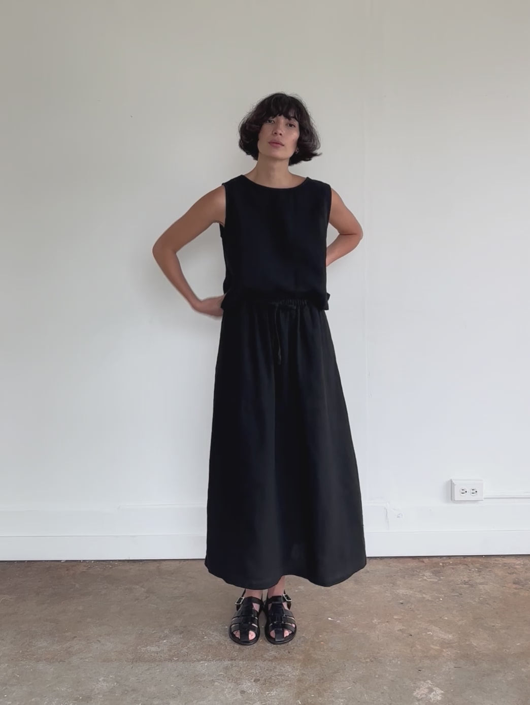 Adrie Skirt in Black