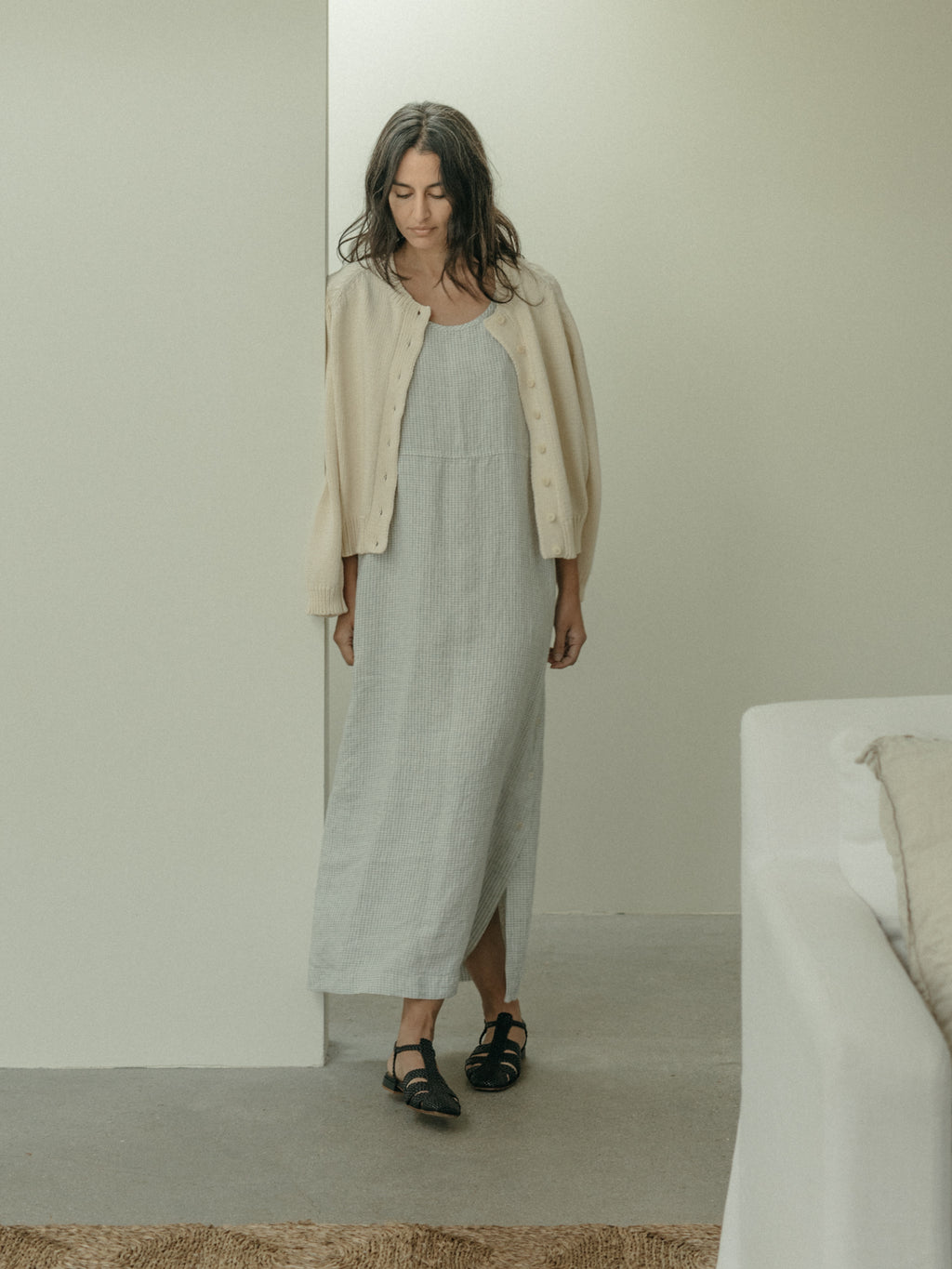 Mabel Cardigan in Ivory