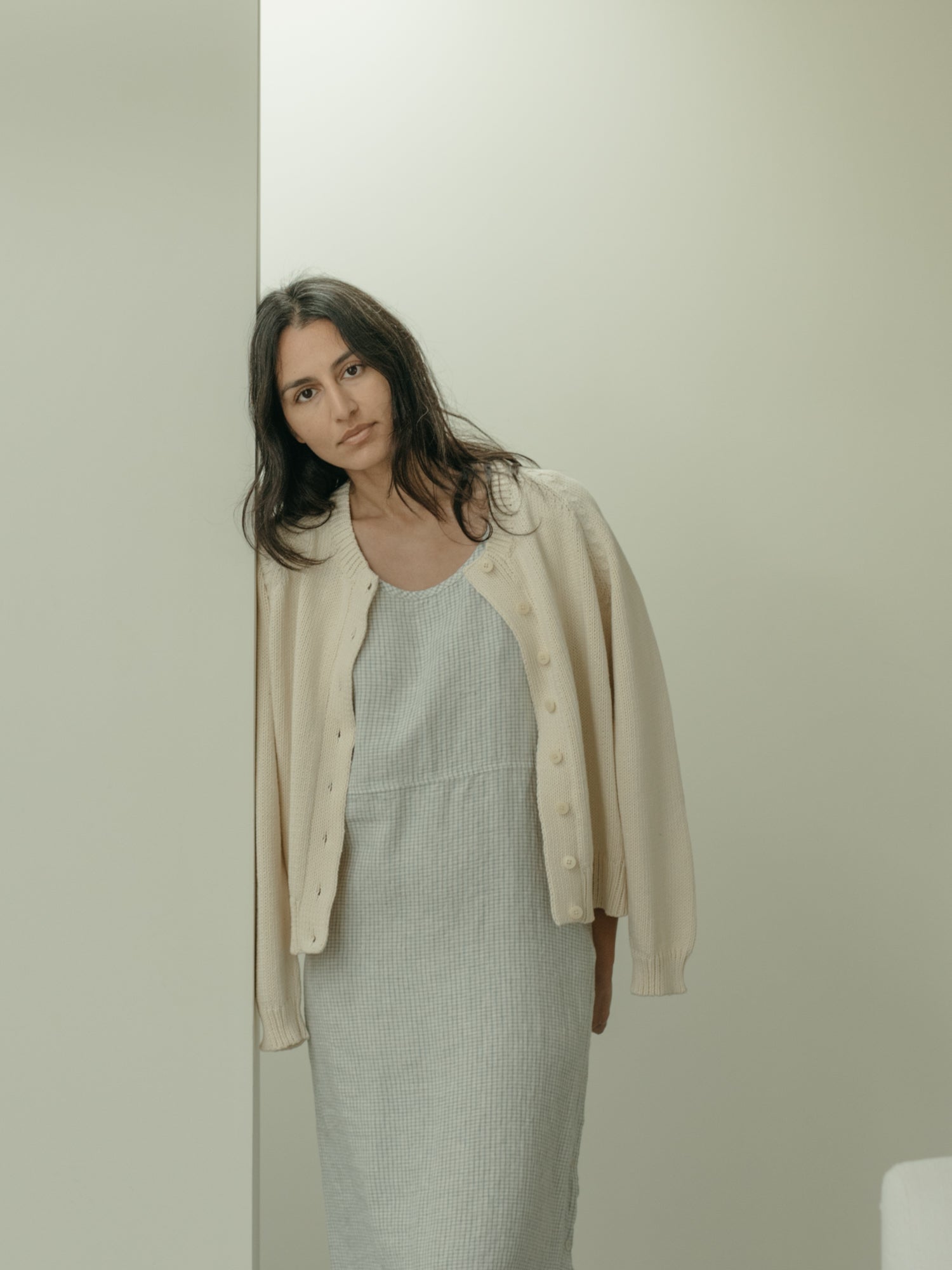 Mabel Cardigan in Ivory