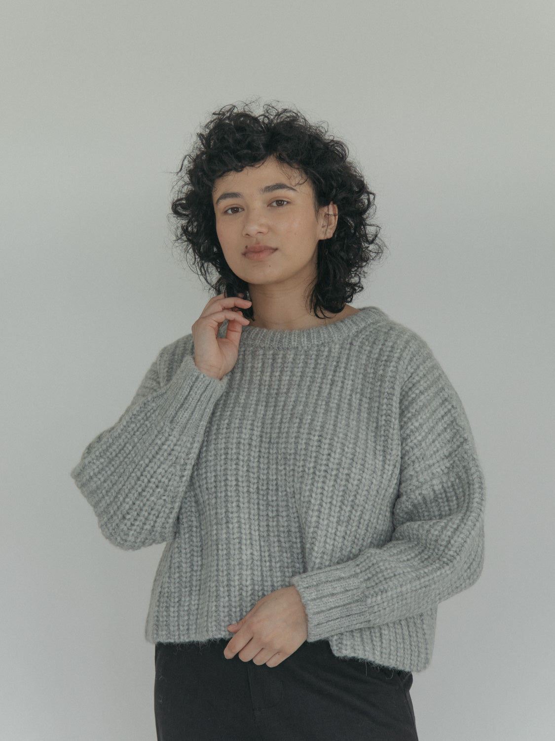 Parker Pullover in Stone