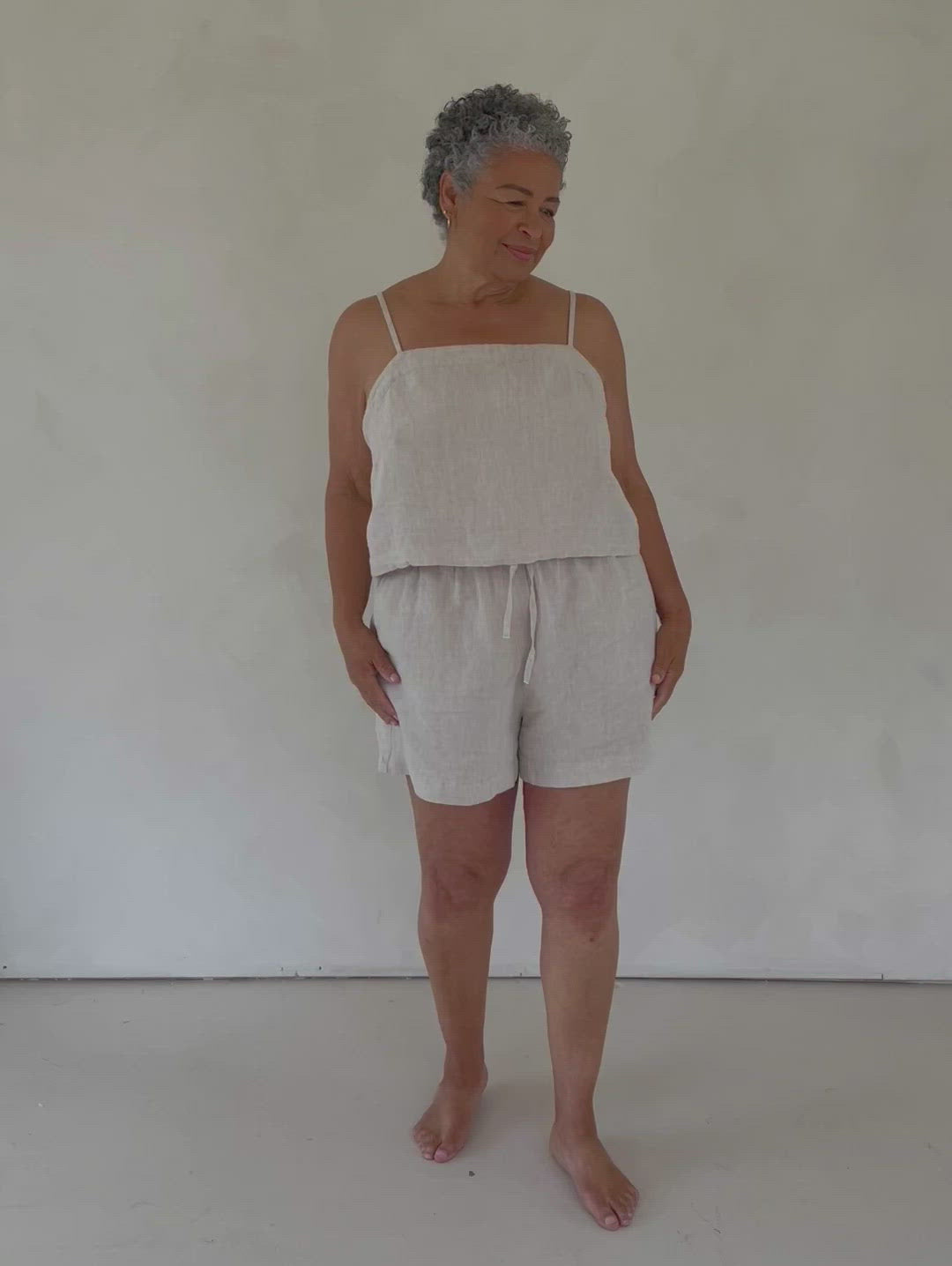 June Short in Oatmeal
