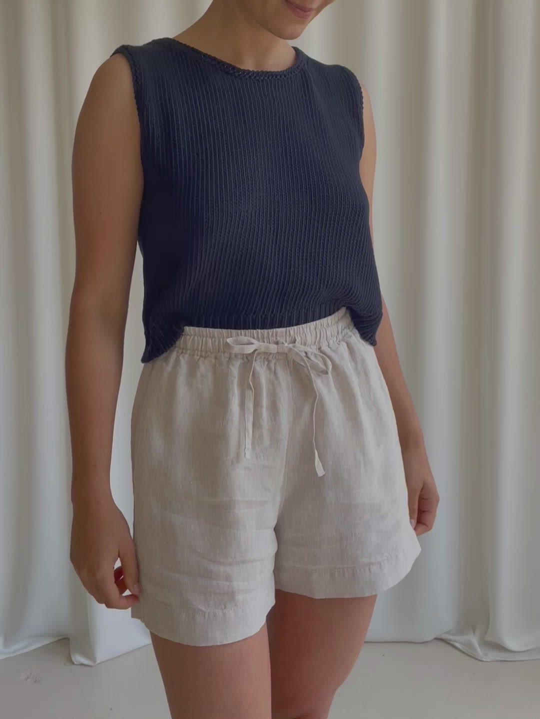 June Short in Oatmeal