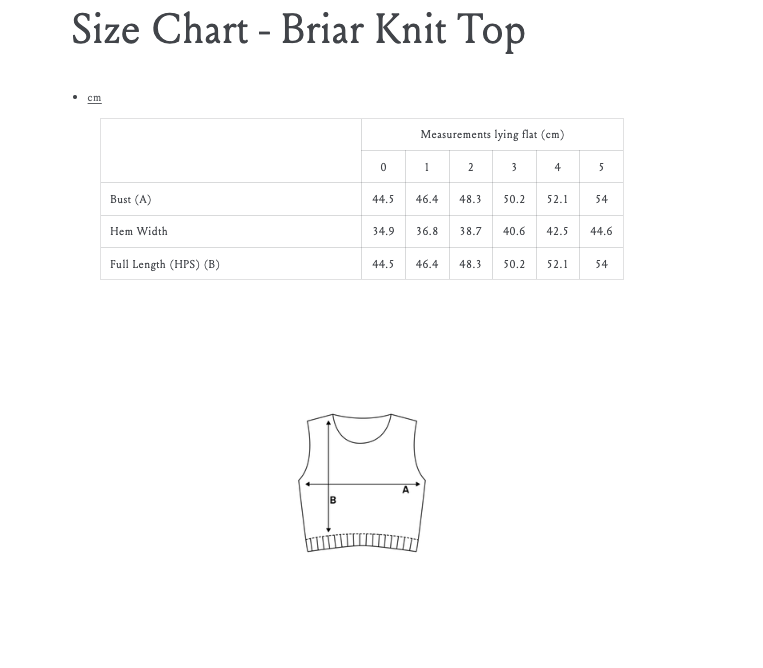 Briar Knit Top in Noir